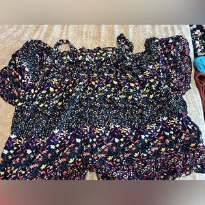 Soft flowy off the shoulder shirt